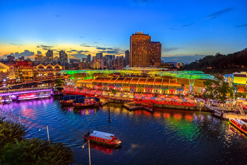 Clarke Quay Singapore River
